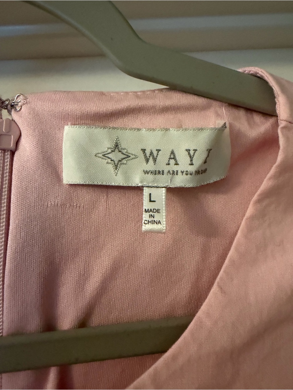 WAYF Pink Cutout Ruffle Mini Dress - Picture 5 of 6